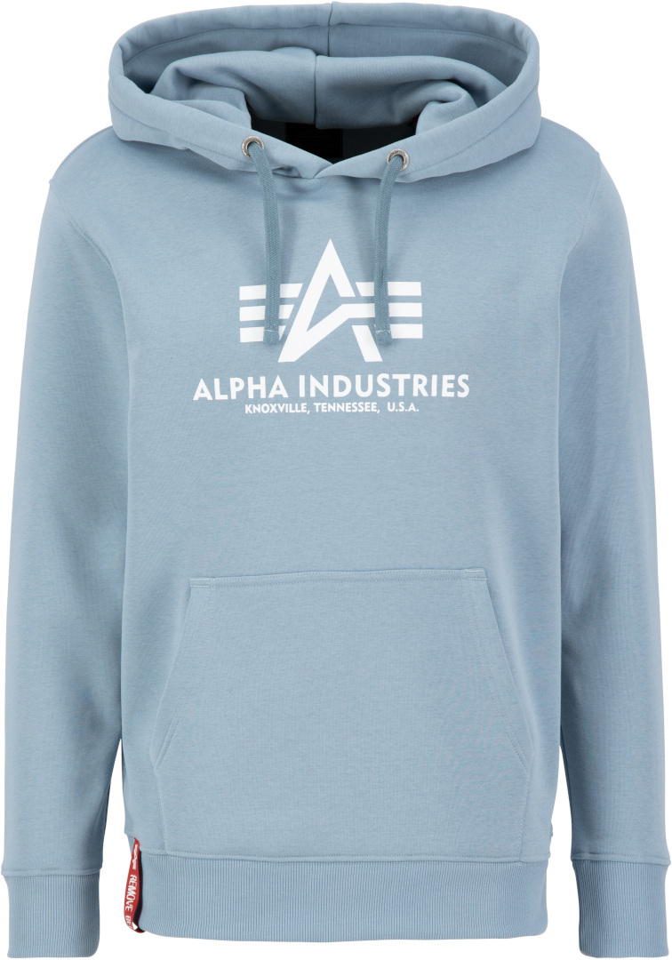 

Худи Alpha Industries Basic Hoodie, цвет Grey/Blue