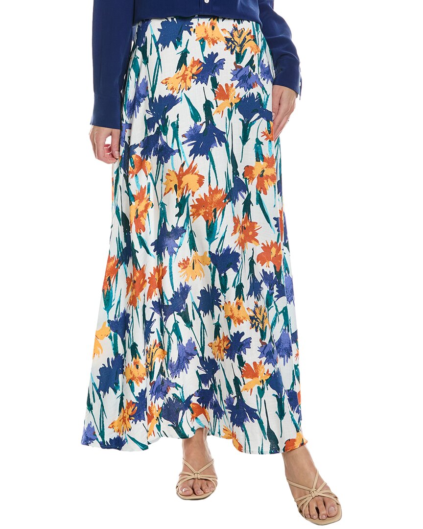 

Юбка трапециевидного силуэта Diane von Furstenberg Florencia, белый