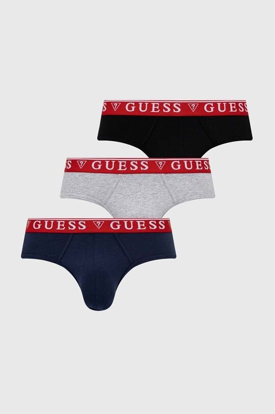 

3 пары трусов Guess, красный