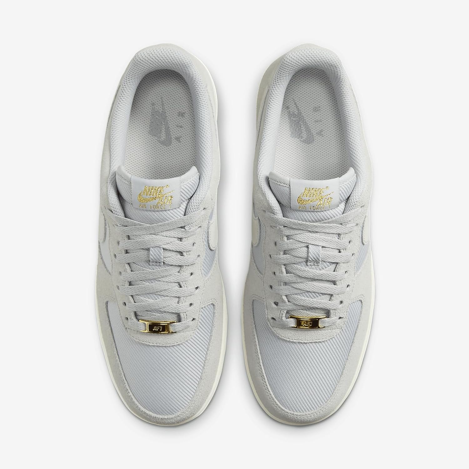 Кроссовки Nike Air Force 1 '07 Lv8 для мужчин, светло-серый — фото 4