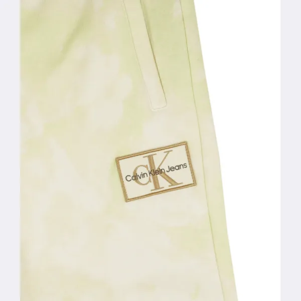 Спортивные брюки стандартного кроя Calvin Klein, желтый — фото 3