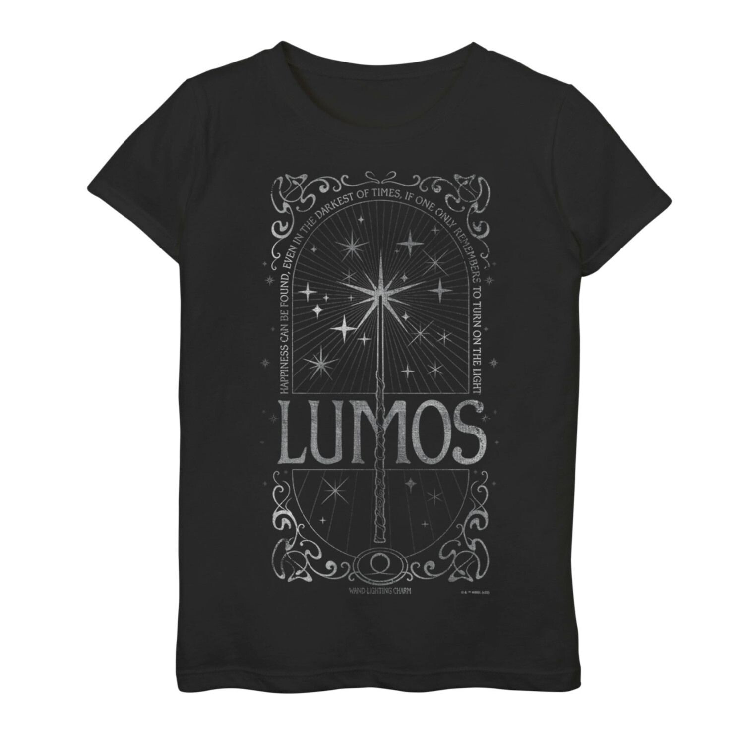

Футболка «Гарри Поттер Lumos Spell» для девочек 7–16 лет Licensed Character