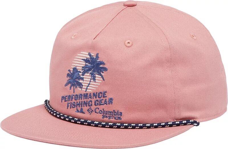 

Кепка Columbia PFG Back Tack Snap Back, розовый