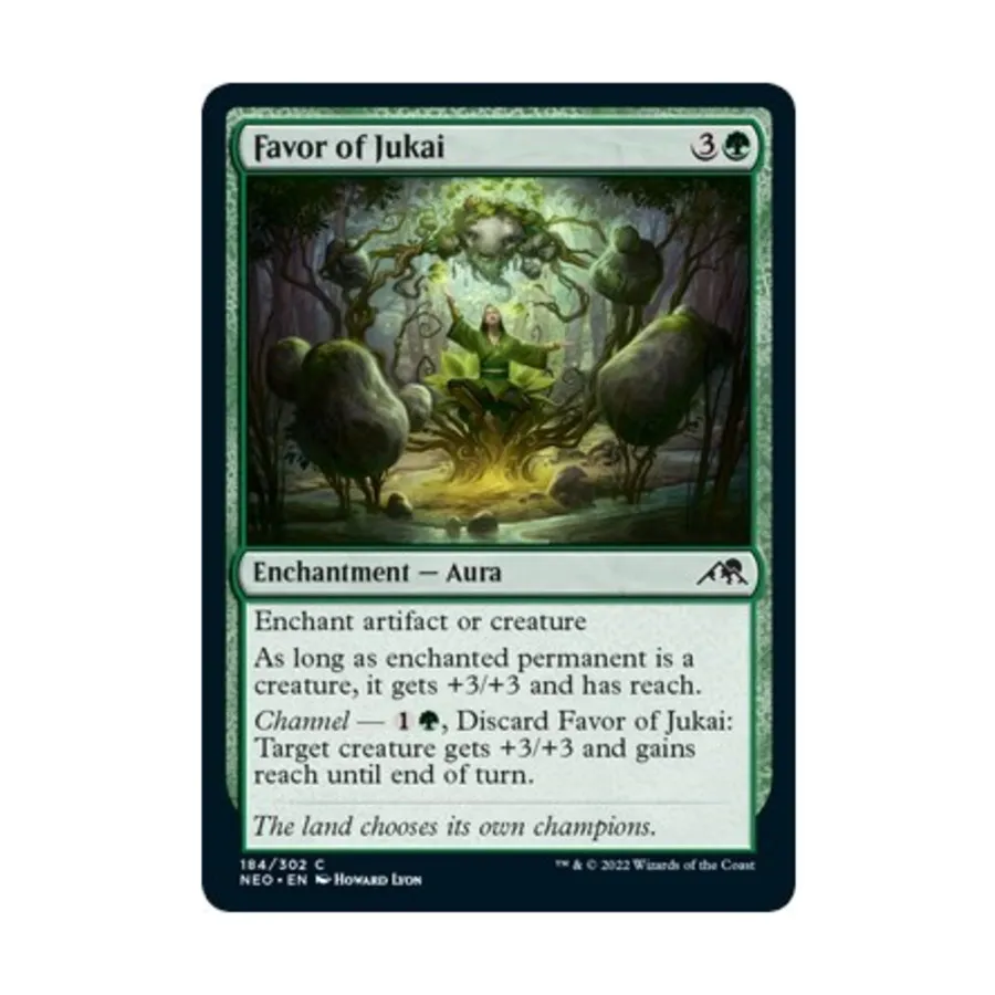

CCG Благосклонность Джукая (клавиша), MTG - Kamigawa : Neon Dynasty