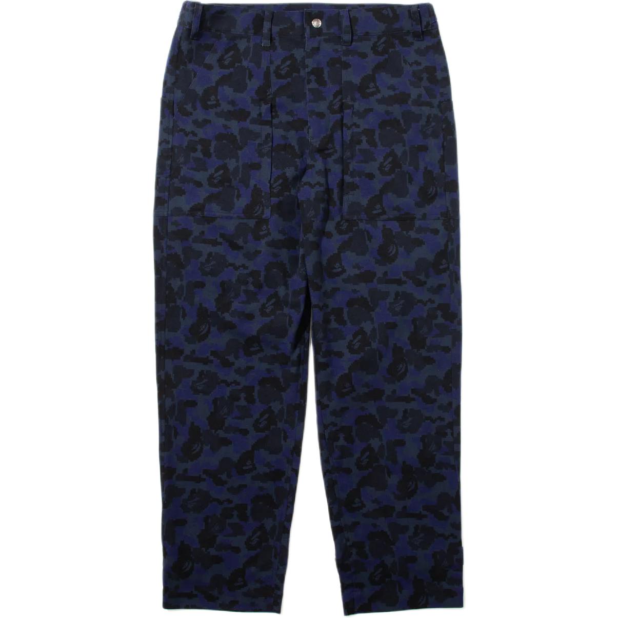 Kazuki Kuraishi Kazuki Kuraishi Collaboration FW25 Повседневные брюки мужские A BATHING APE, зеленый — фото 4