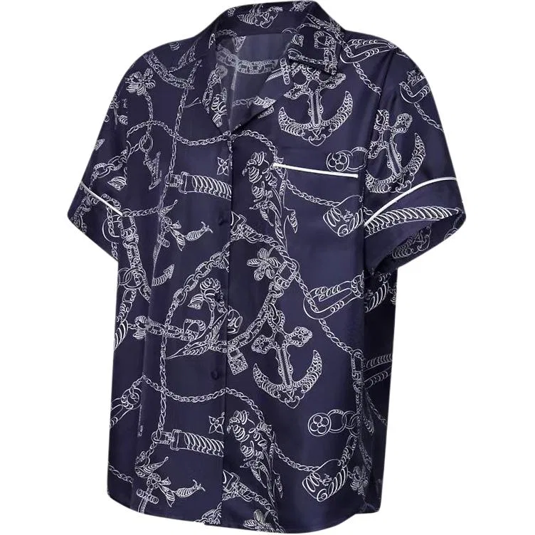 Рубашка Nautical SS26 женская LOUIS VUITTON, Blue — фото 4