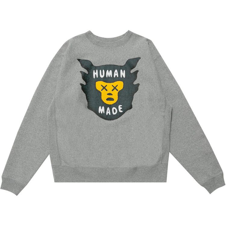 

Свитер Human Made x KAWS Crewneck, Grey