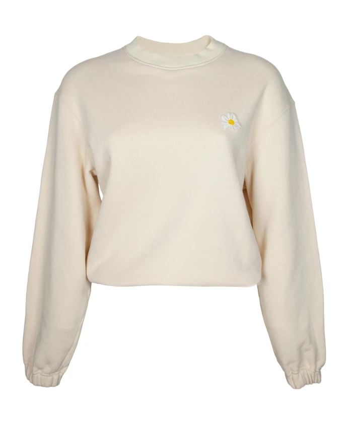 

Хлопковая толстовка с нашивкой в виде звезды, цвет слоновой кости. Autry, серый