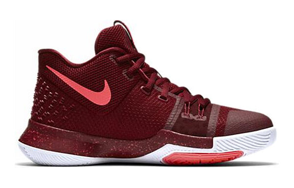 Кроссовки kyrie 3 Nike, красный — фото 2