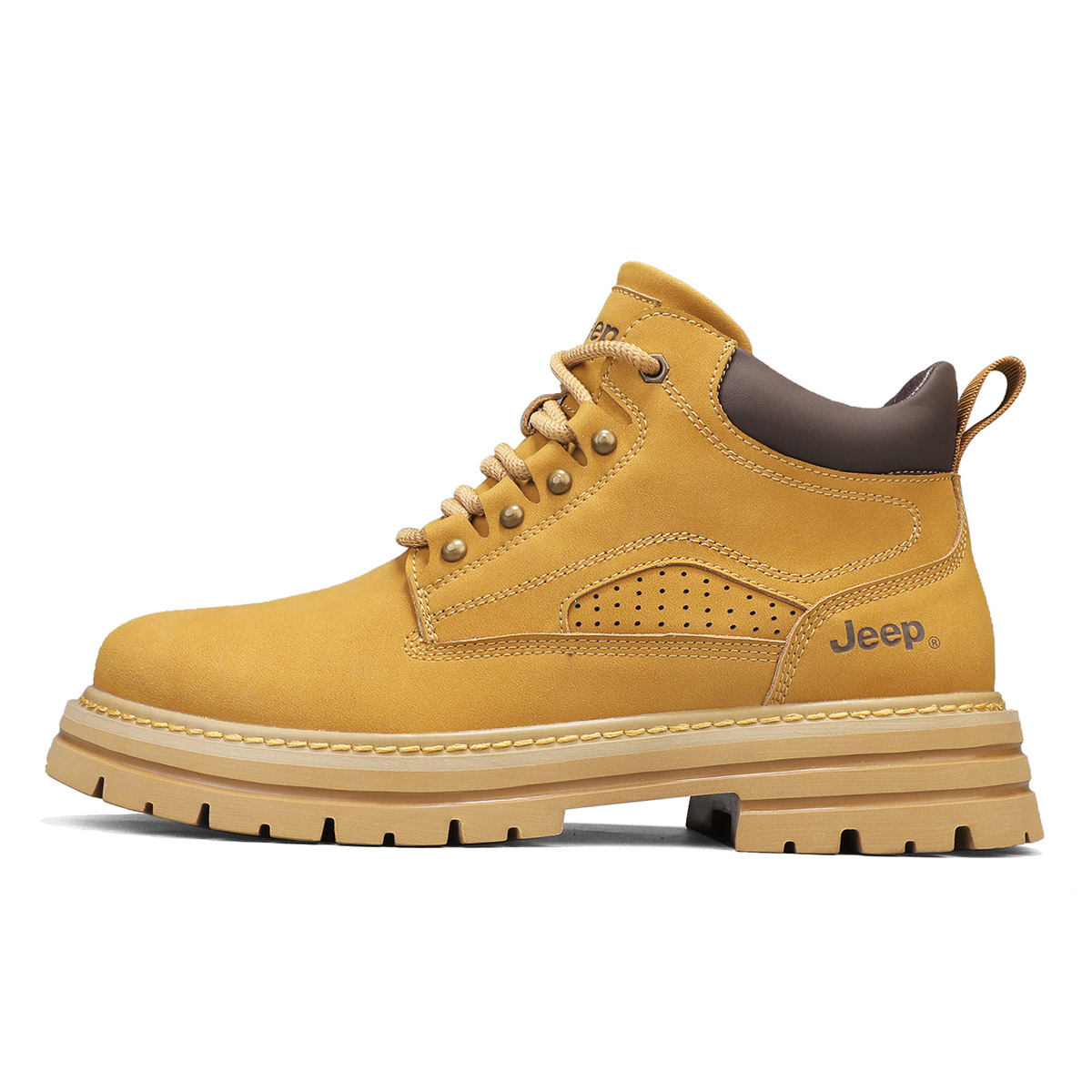 

Мужские ботинки Martin Earth Yellow Jeep, Желтый, Мужские ботинки Martin Earth Yellow Jeep