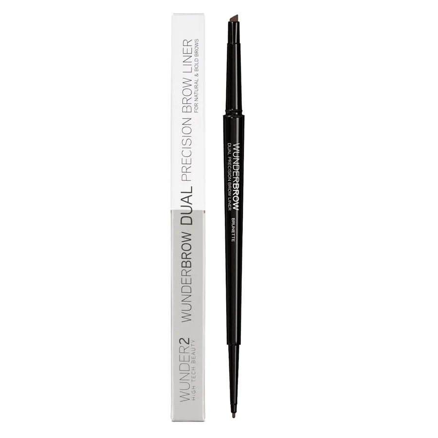 Wunderbrow Ladies Wunderbrow Двойной точный карандаш для бровей Брюнетка Макияж 5056153514708
