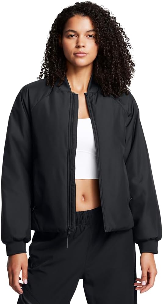 

Under Armour женская утепленная куртка-бомбер Unstoppable, (001) Black/Black
