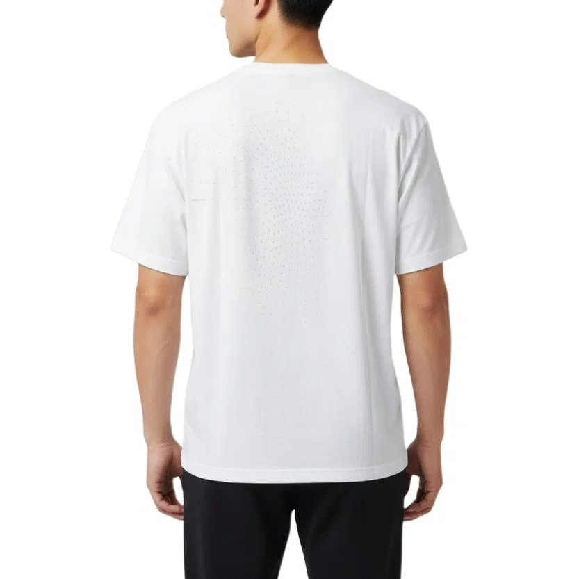 Футболка FOS мужская белая с круглым вырезом Adidas, White — фото 3