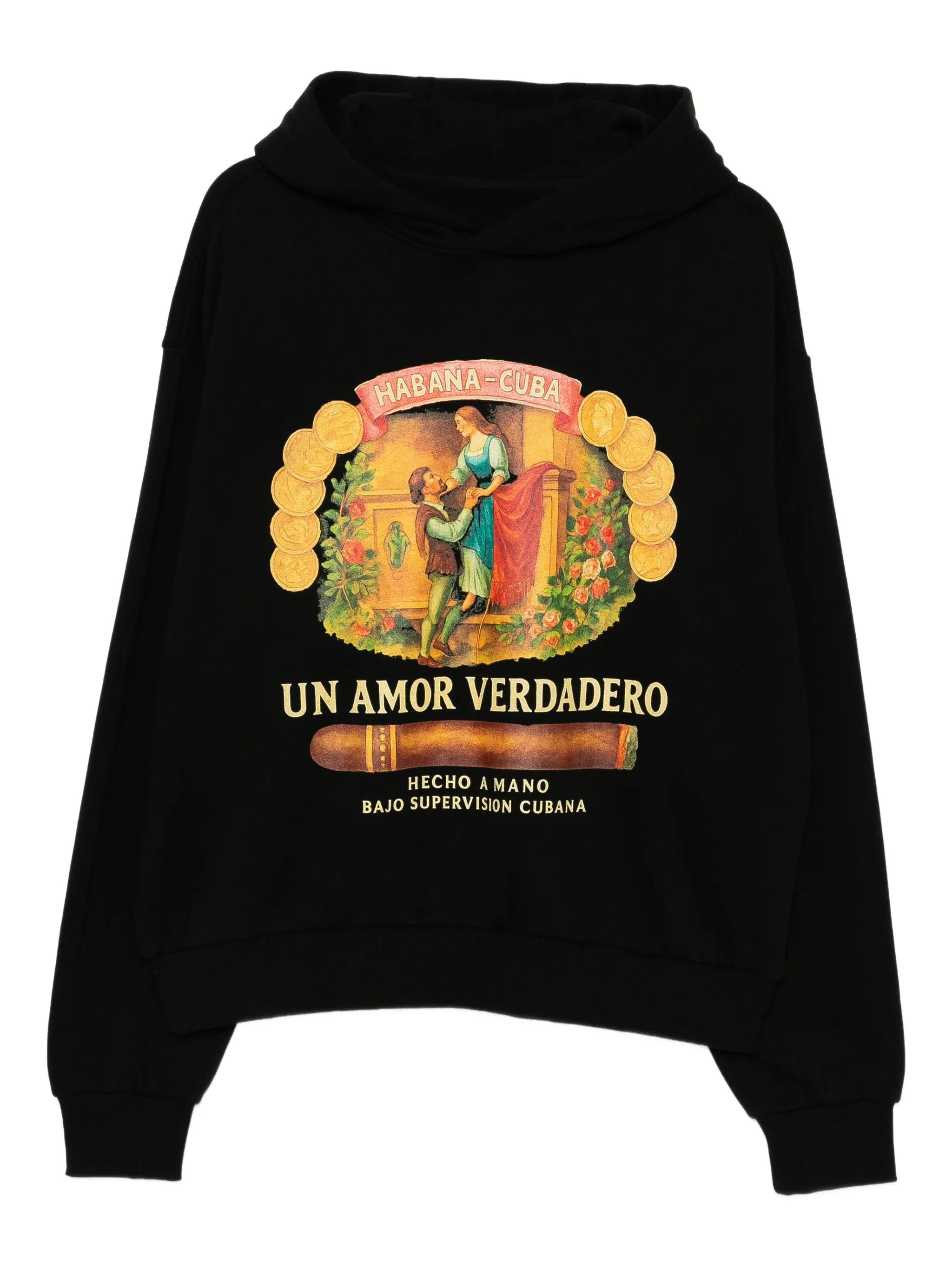 

Худи с принтом Melt, черный