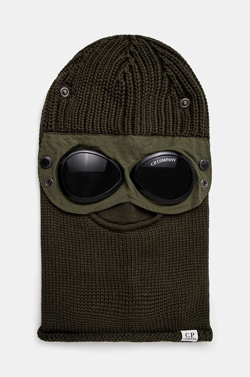 

C.P. Company Шерстяная балаклава Company Ski Mask, зеленый