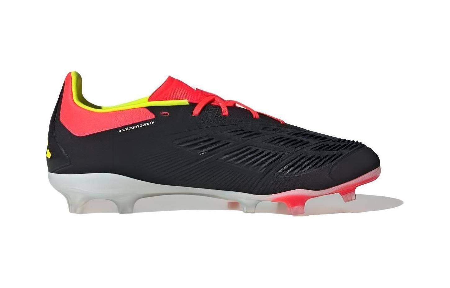 Predator 24 Elite FG Core Черный Облачно-белый Солнечный Красный GS Adidas, черный/красный — фото 2