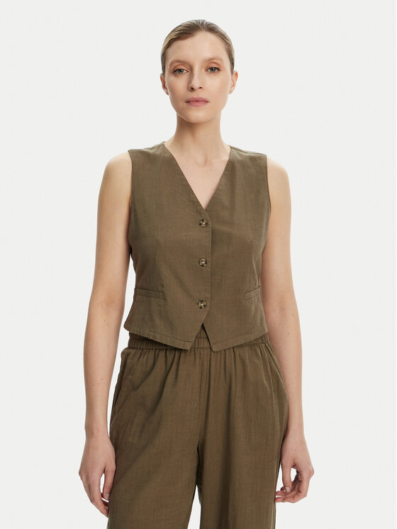 

Жилет для костюма стандартный крой Caia 10333795 Vero Moda, зеленый