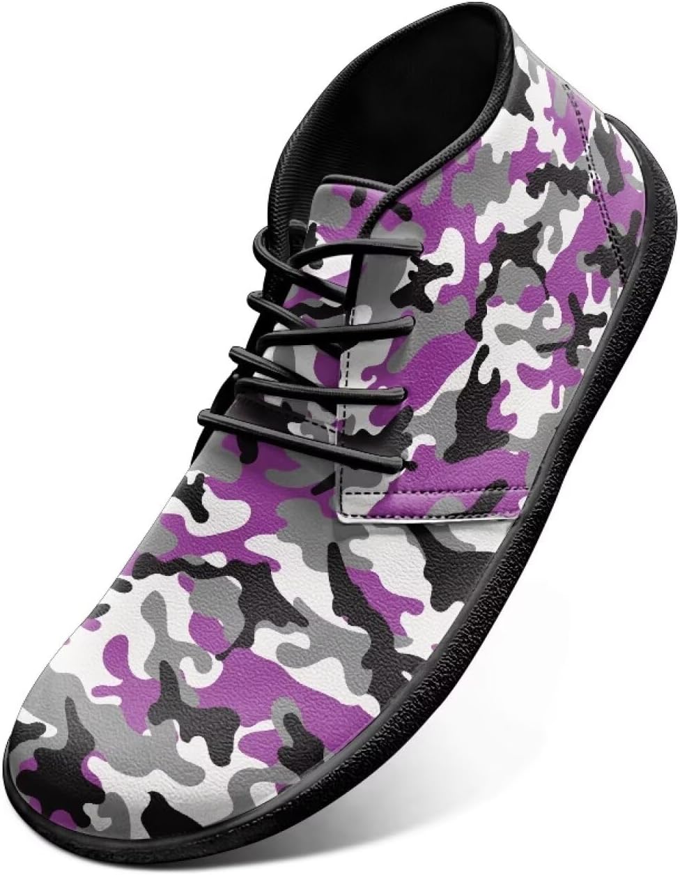 

Кроссовки для женщин и мужчин, водонепроницаемые кожаные туфли с широкой носочной частью для женщин Yreiwoby, Camouflage