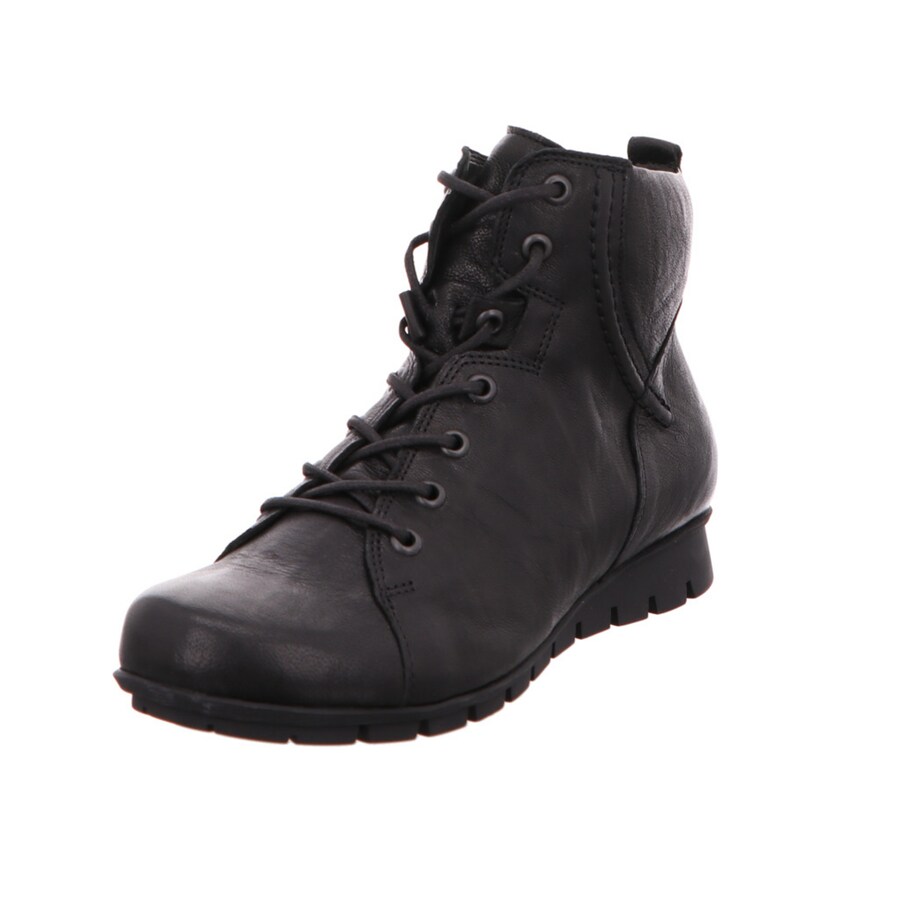 Ботильоны на шнуровке THINK! Lace-Up Ankle Boots Menscha, черный