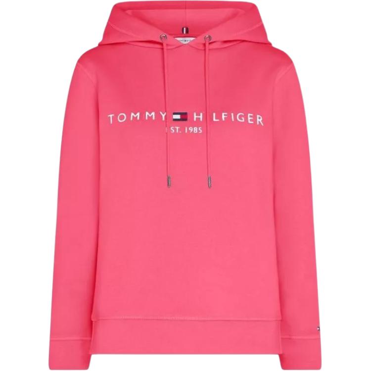 Tommy Hilfiger Свитшот женский персиково-розовый — фото 2