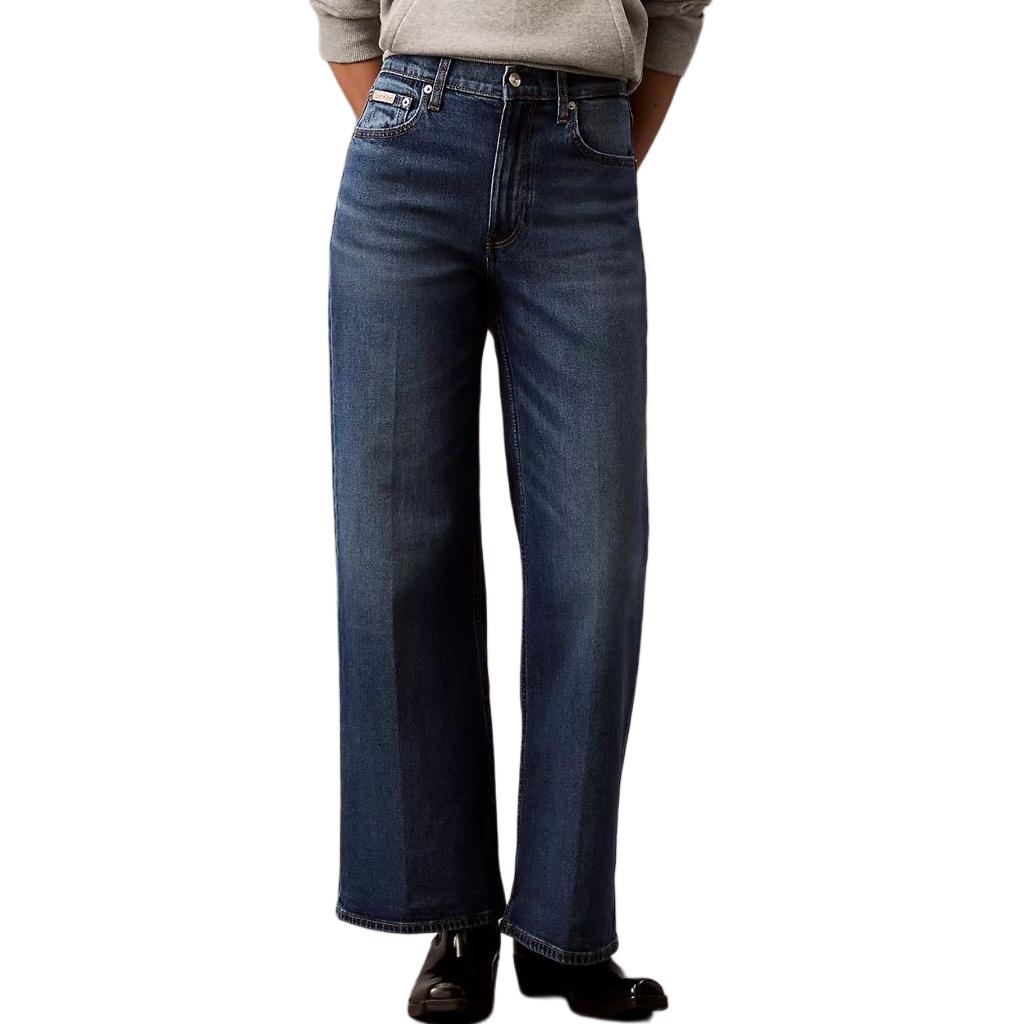 

Джинсы женские среднего Calvin Klein, синий