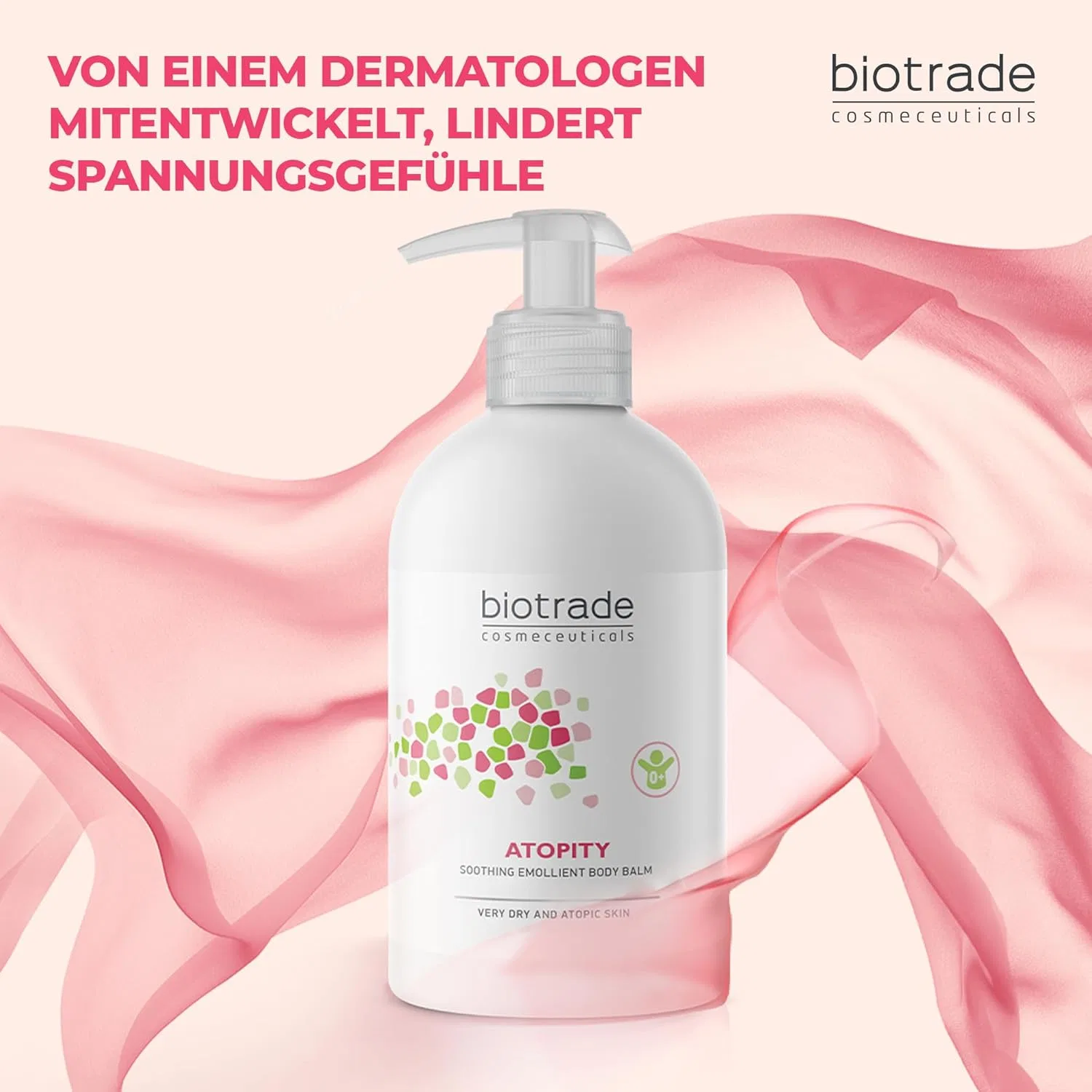 Успокаивающий бальзам для тела Atopity Emollient Soothing Body Balm Biotrade — фото 2
