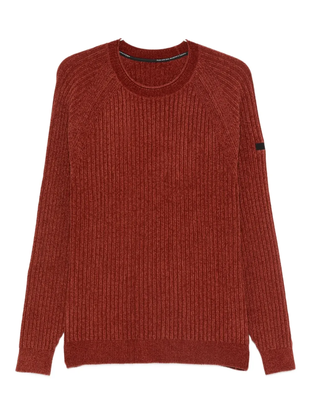 

Джемпер в рубчик Rrd, оранжевый