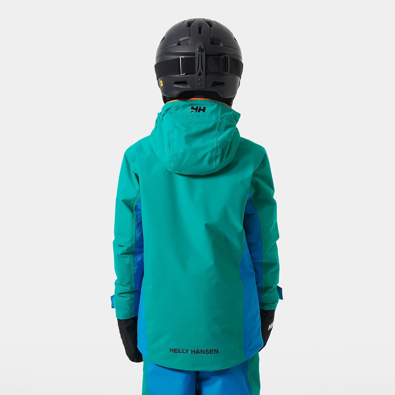 Helly-Hansen Junior Unisex Level Jacket - водонепроницаемая, дышащая лыжная куртка для детей, зимняя спортивная экипировка Helly Hansen, 578 Neptune Blue — фото 4