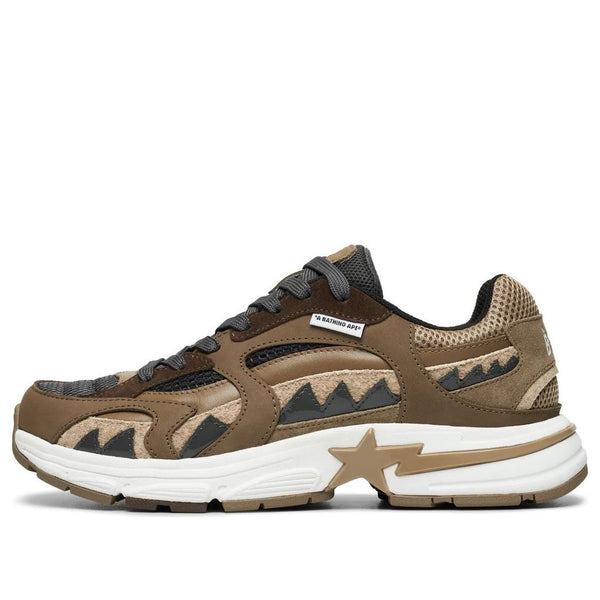 

Кроссовки shark sta 'beige multi' A Bathing Ape, бежевый