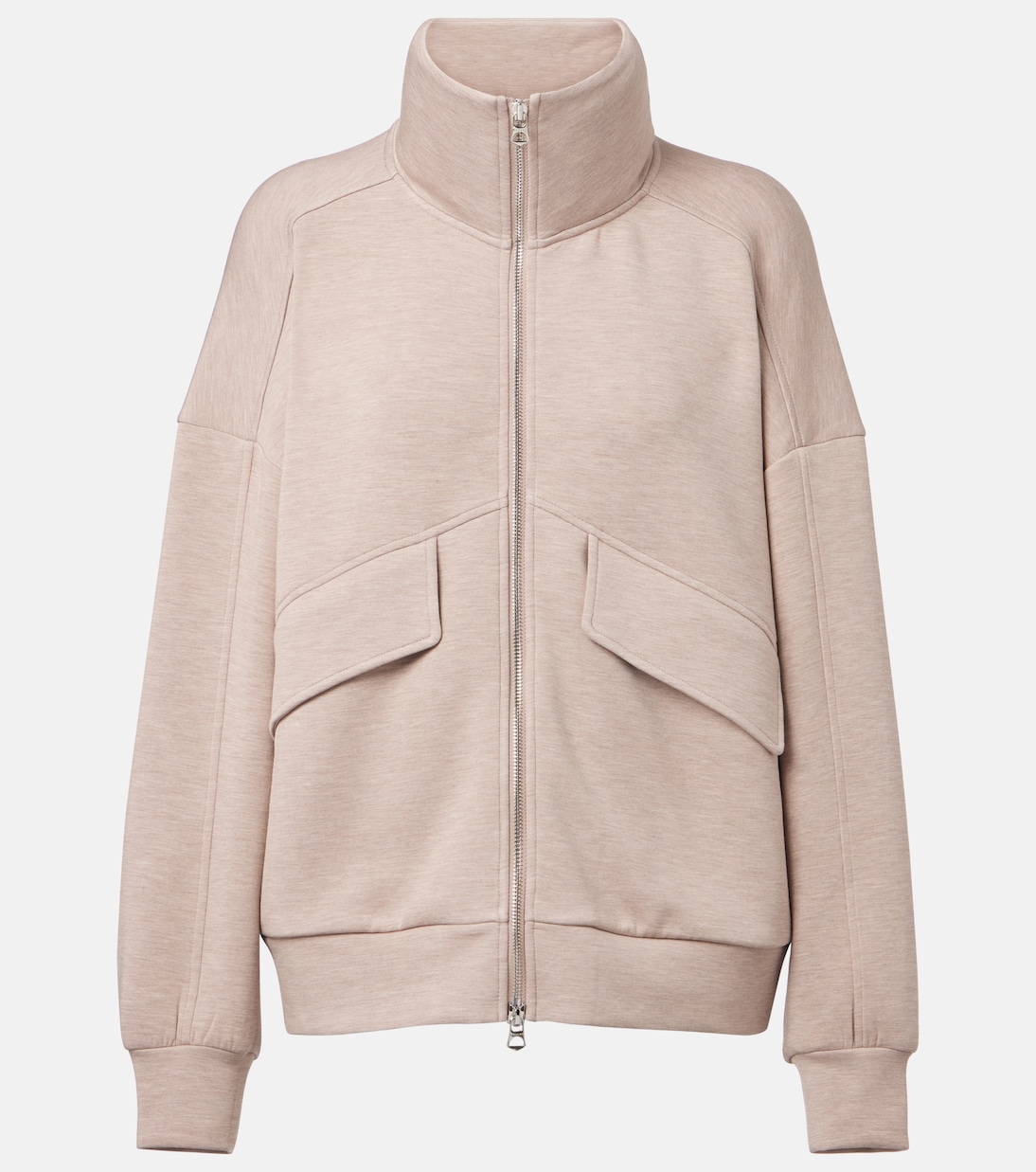 

Свитшот с молнией Garcia Varley, Taupe Marl
