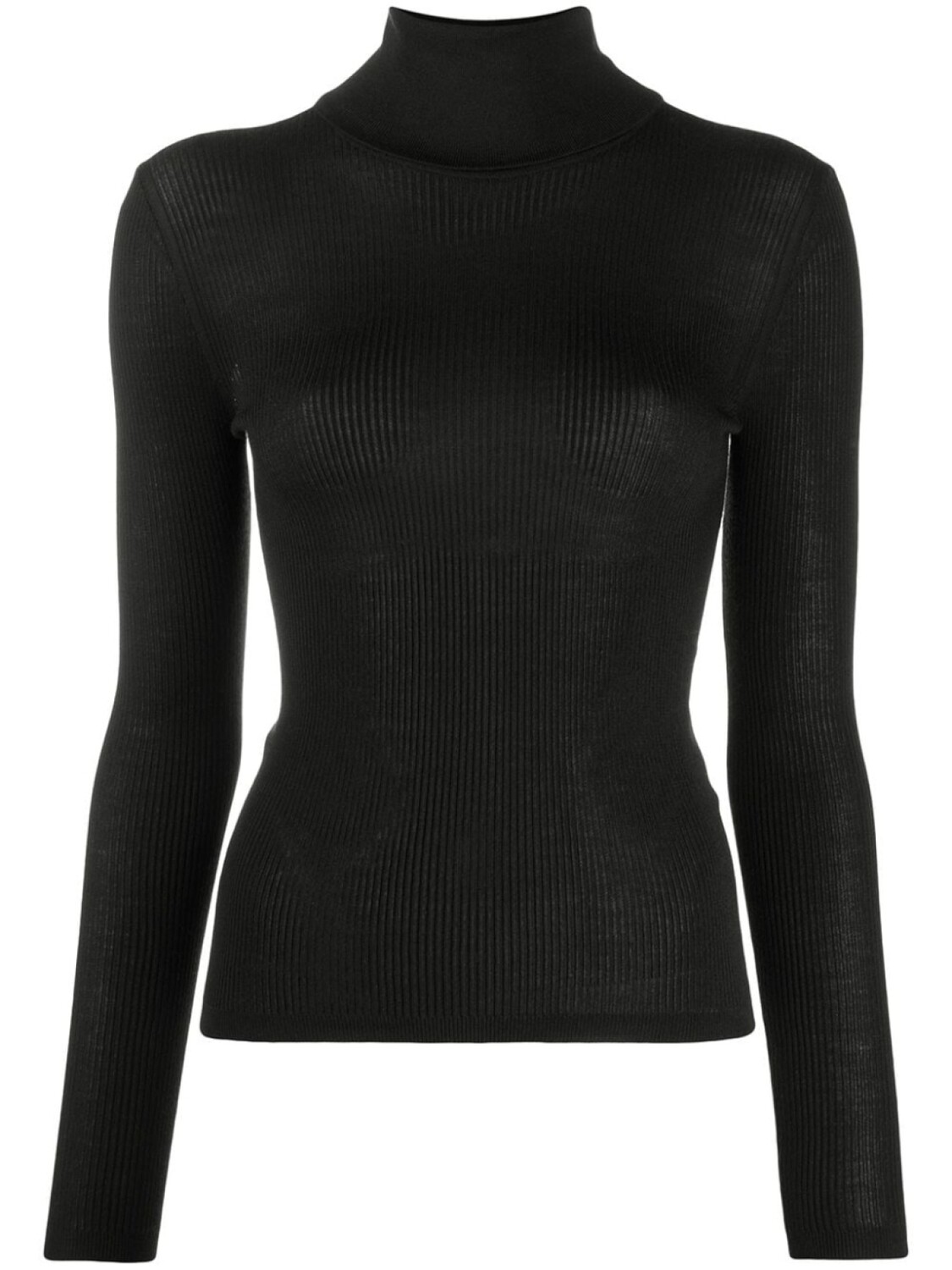 

Saint Laurent джемпер с высоким воротником, черный