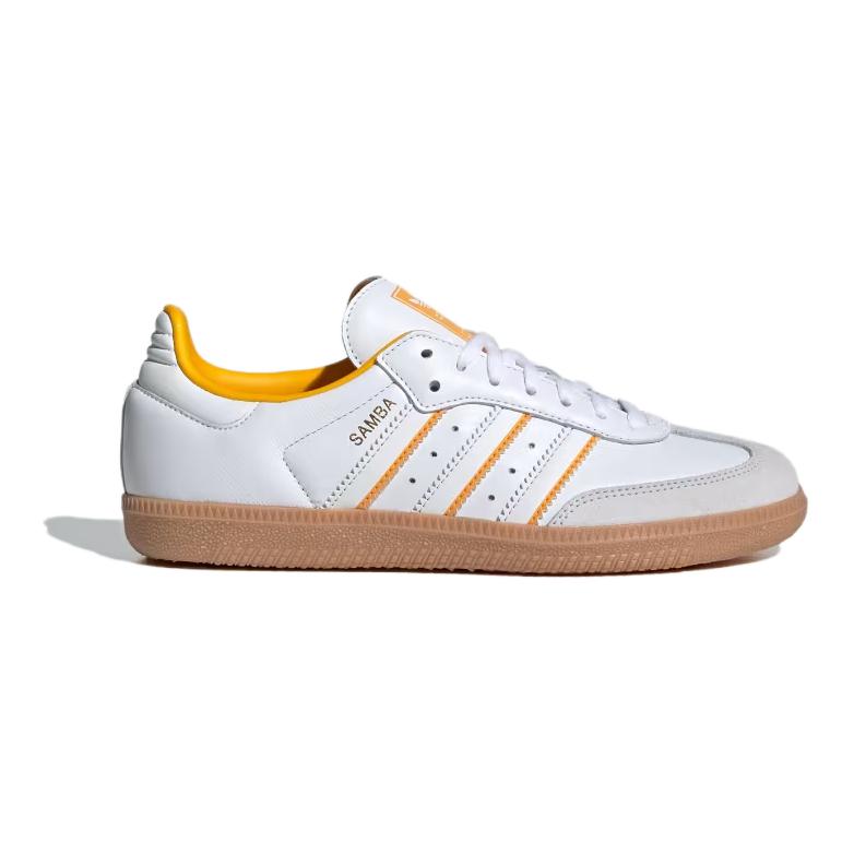 Adidas Originals Adidas Samba OG J 'White Crew Yellow' — фото 3