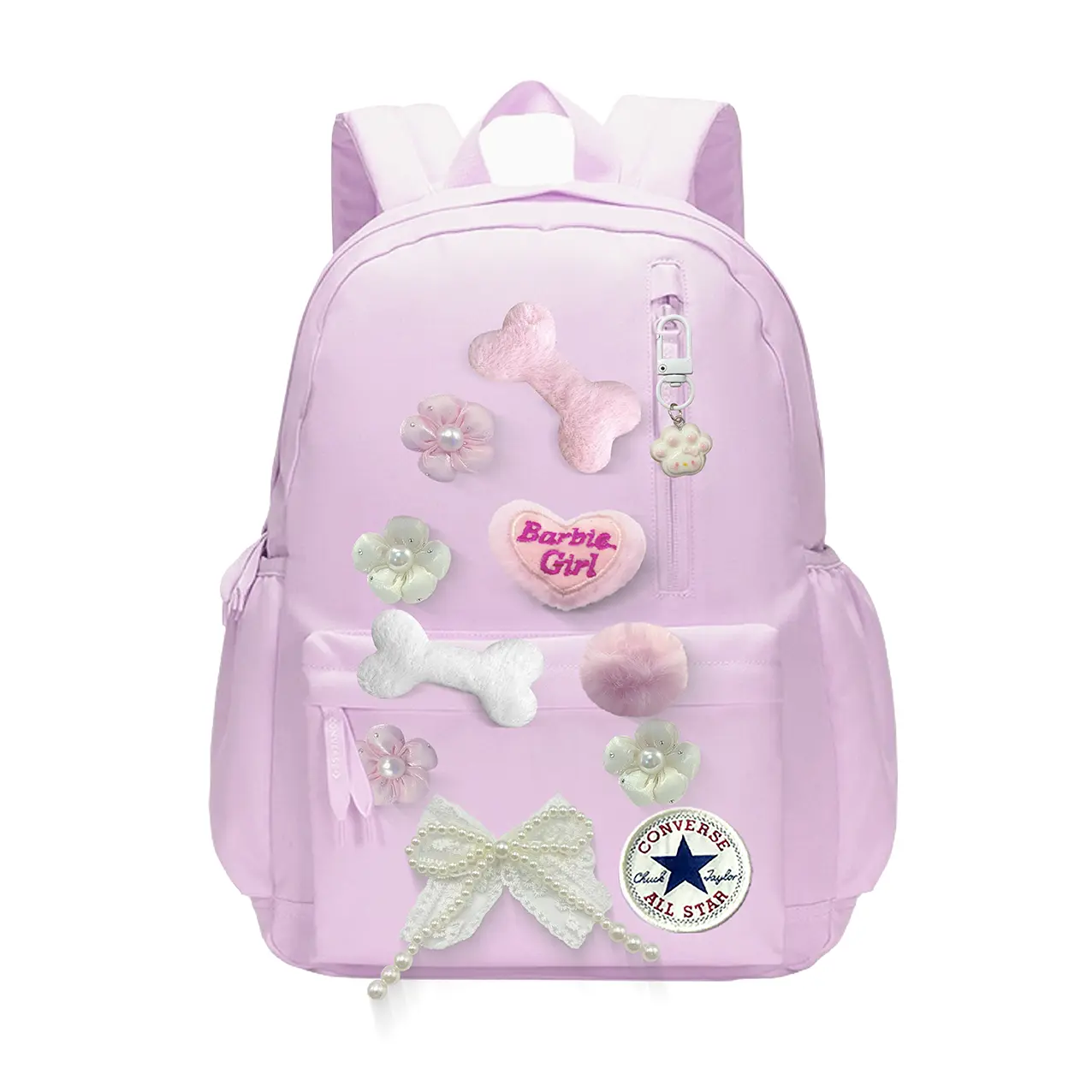 

Converse Полиэстеровый рюкзак Medium Unisex Light Purple