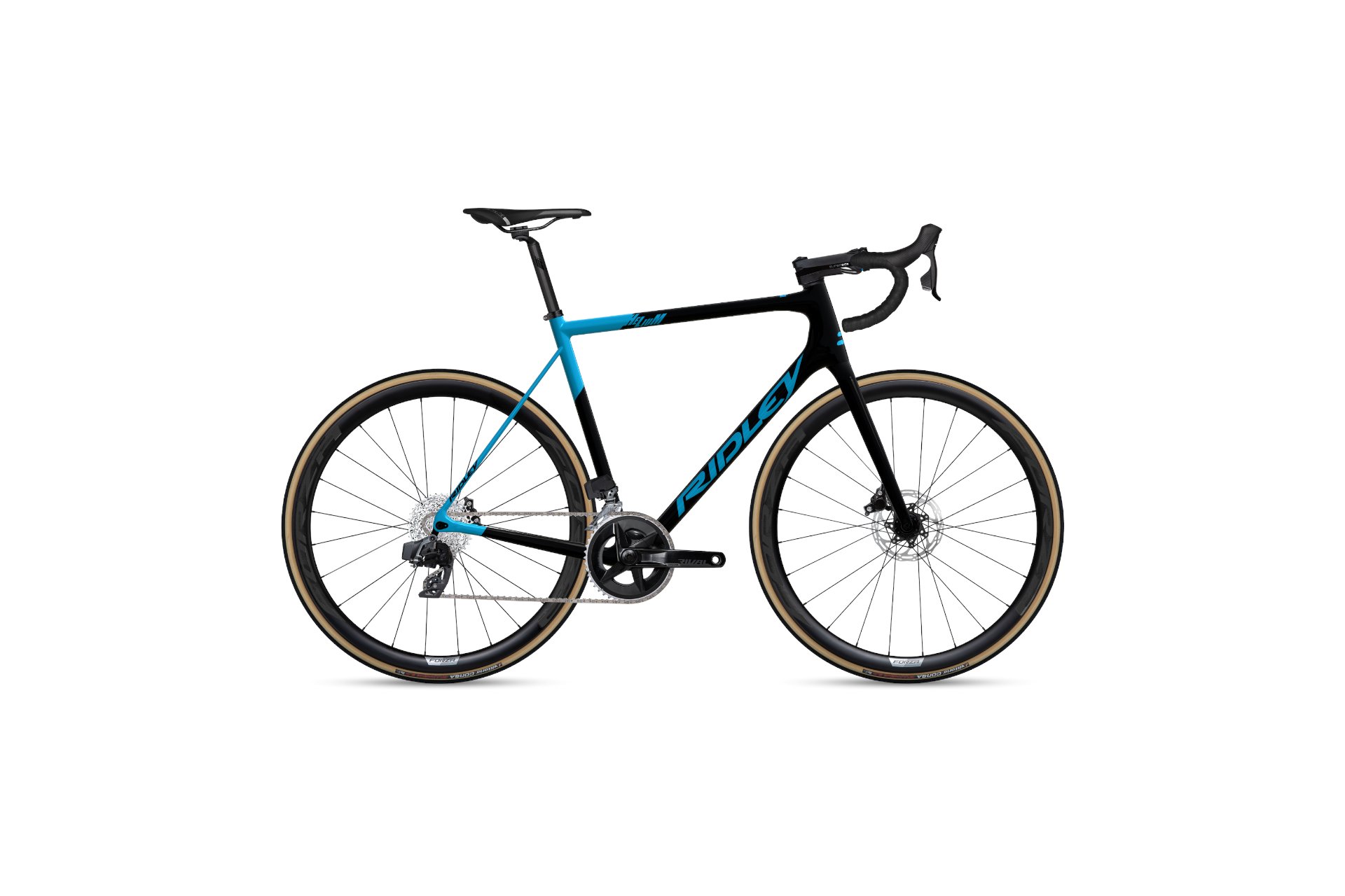

Шоссейный велосипед Ridley Helium disc - levanto - rival axs - 28 дюймов - diamant, schwarz | 8 black/ 125 belgian blue