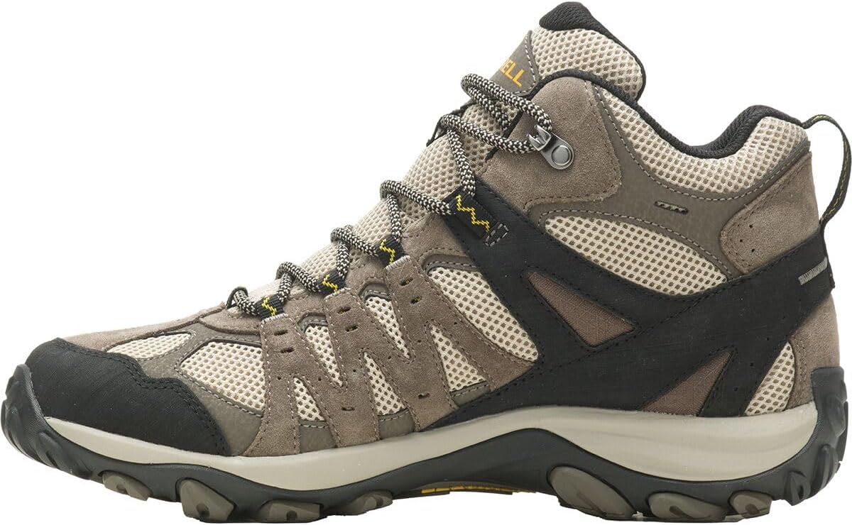 Мужские ботинки Merrell Accentor 3 Mid Waterproof, золотой — фото 3