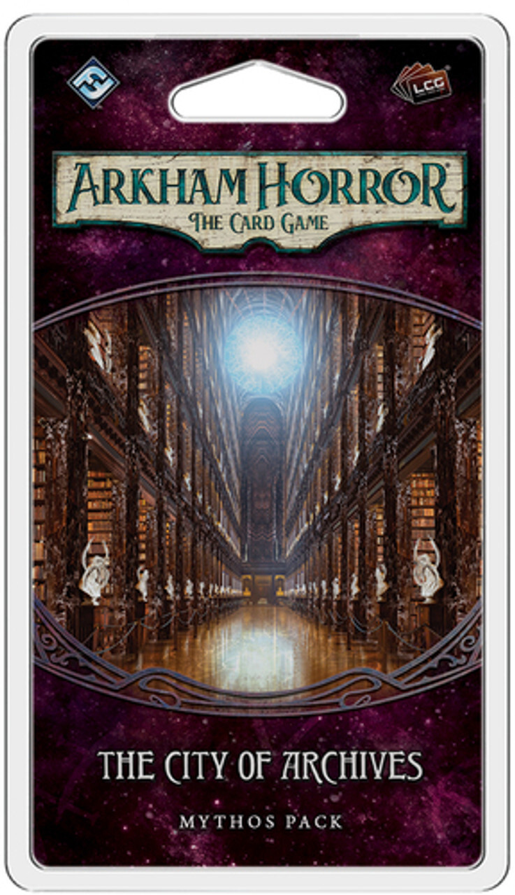 

Карточная игра Arkham Horror LCG: The City of Archives Mythos Pack