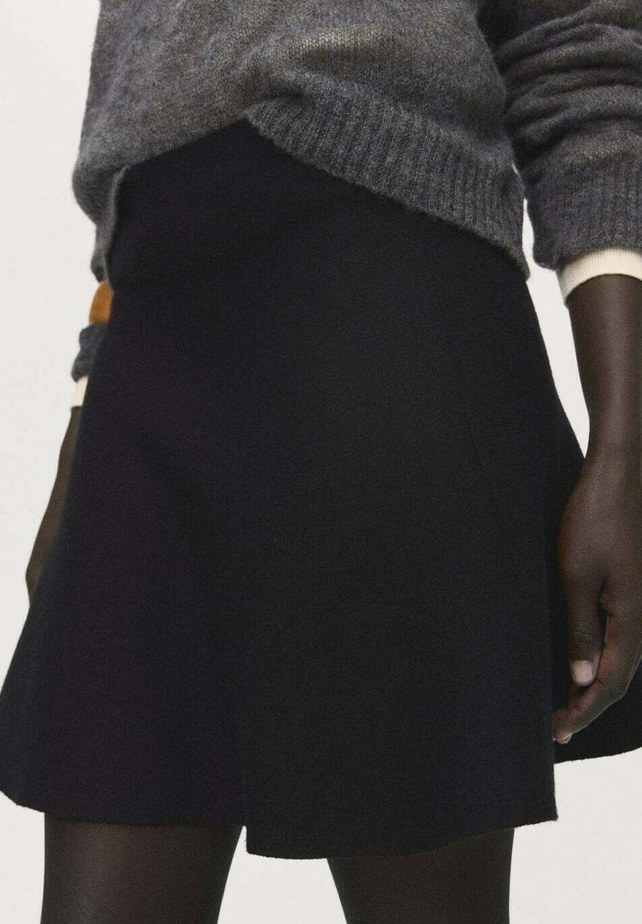 

Юбка Mango A-line skirt, Black