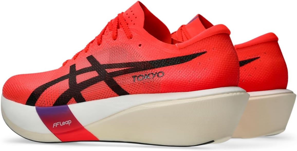 Беговые кроссовки ASICS Unisex METASPEED Edge Tokyo, черный/красный — фото 3
