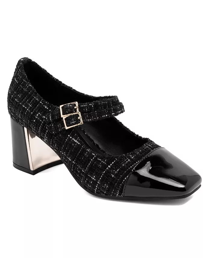 Женские туфли Aulla Mary Jane на блочном каблуке Jones New York, черный