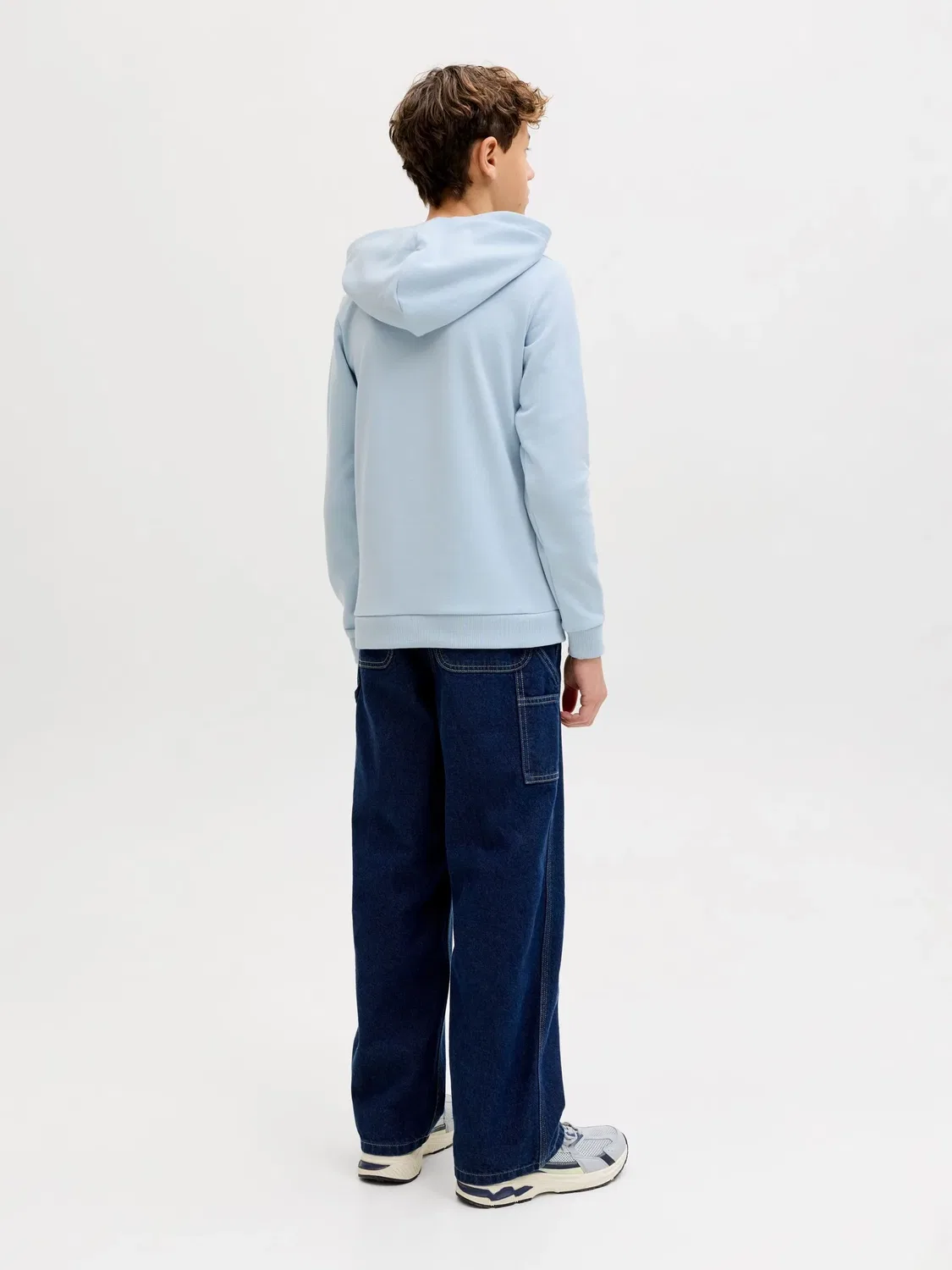 Капюшон, Celestial Blue, JACK & JONES Junior — фото 4