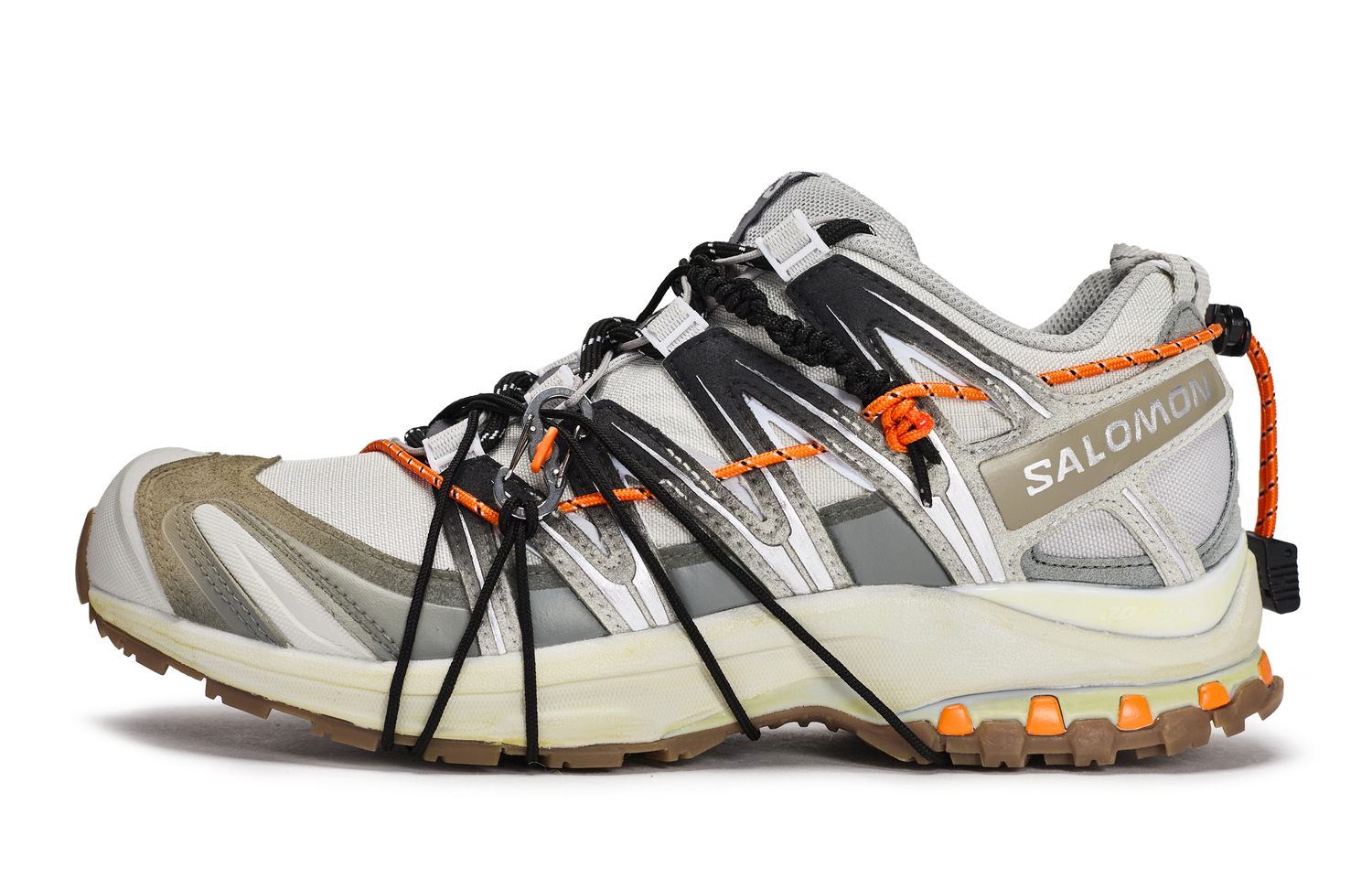 

Трекинговые ботинки XA PRO 3D Low top Unisex черный серый серебристый коричневый SALOMON, черный серыйсеребряный коричневый