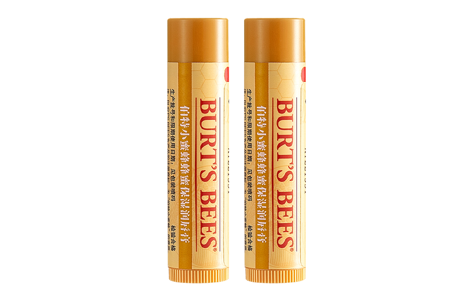 American Bert Bee Ace Бальзам для губ Tightening Hydrating Moisturizing предотвращает сухость и растрескивание 4,25 г/стик BURT'S BEES, mel 4.25g+красный pomegranate 4.25g — фото 3