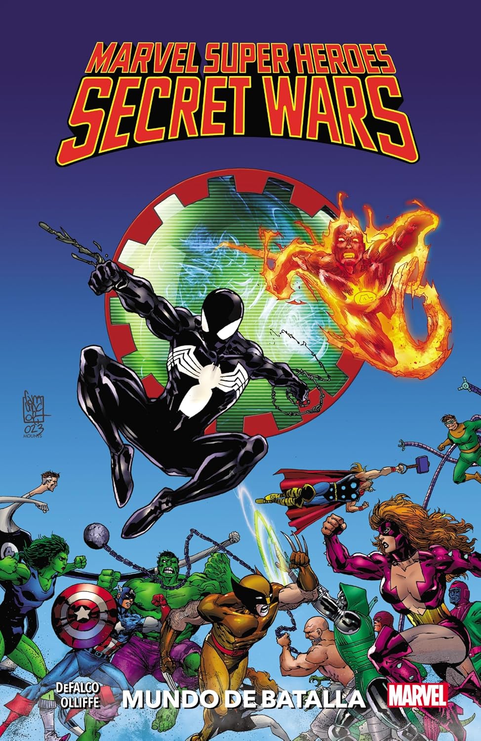 

100% Marvel marvel super heroes secret wars. mundo de batalla (PANINI ESPAÑA S.A.)