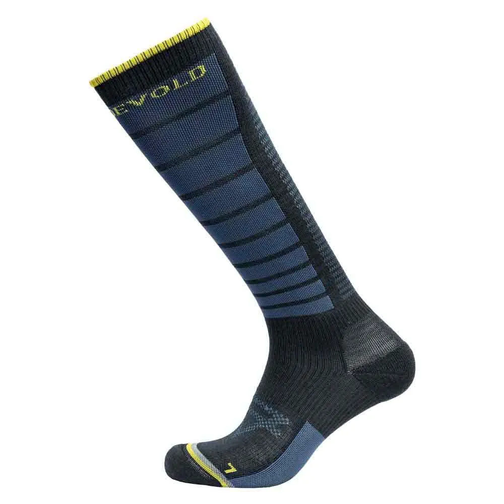 

Носки DEVOLD OF NORWAY Running Merino compression, синий/черный