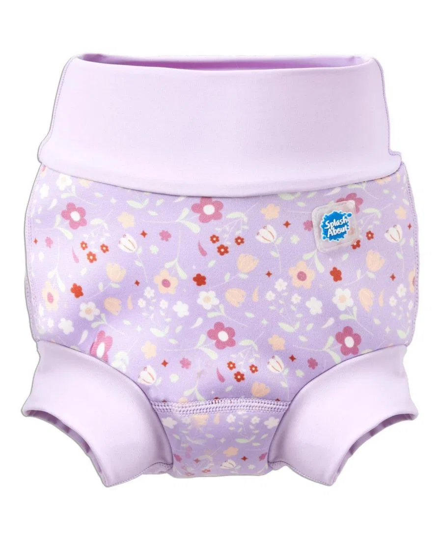 Подгузник для плавания Toddler Happy Nappy Duo Double Swim Diaper Splash About, сиреневый