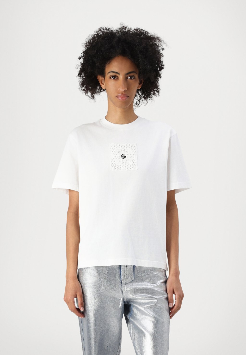 

Базовая футболка REGULAR TEE Karl Lagerfeld Jeans, белый