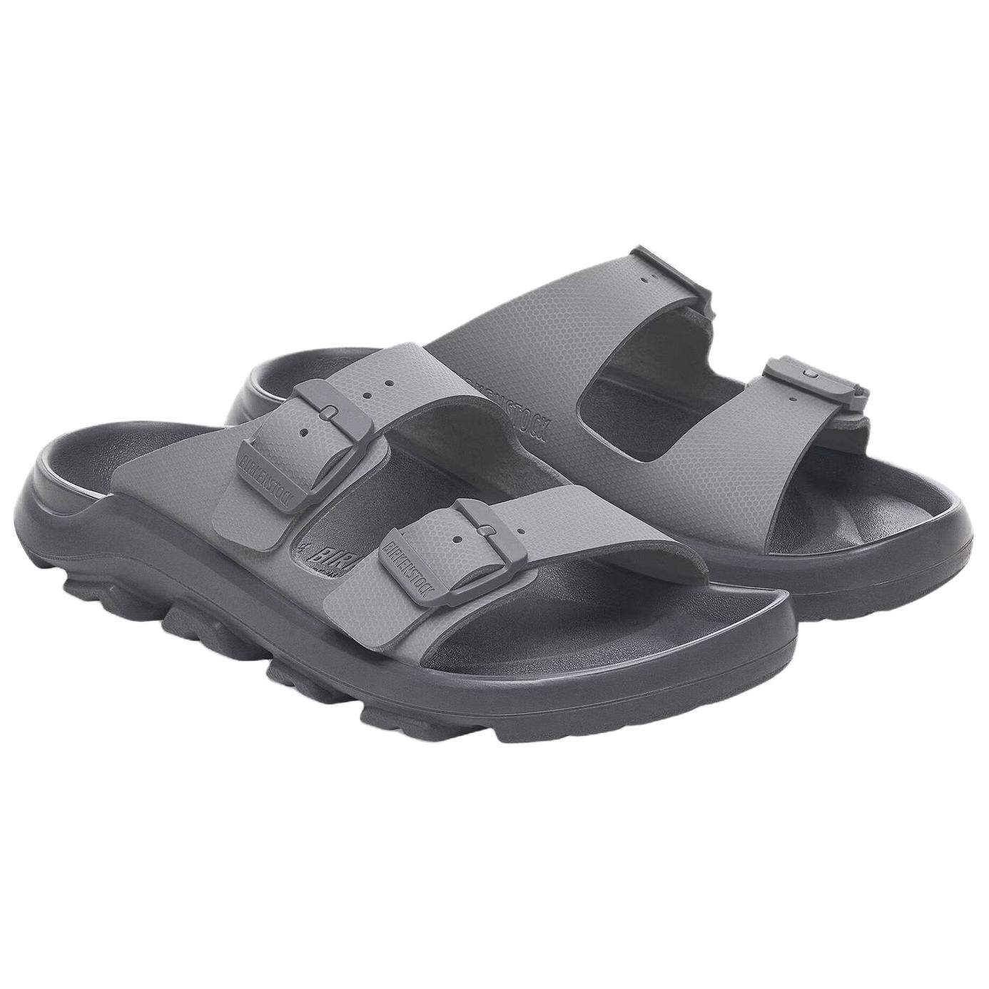 Стойкие к истиранию слайдеры Unisex Birkenstock, серый — фото 4