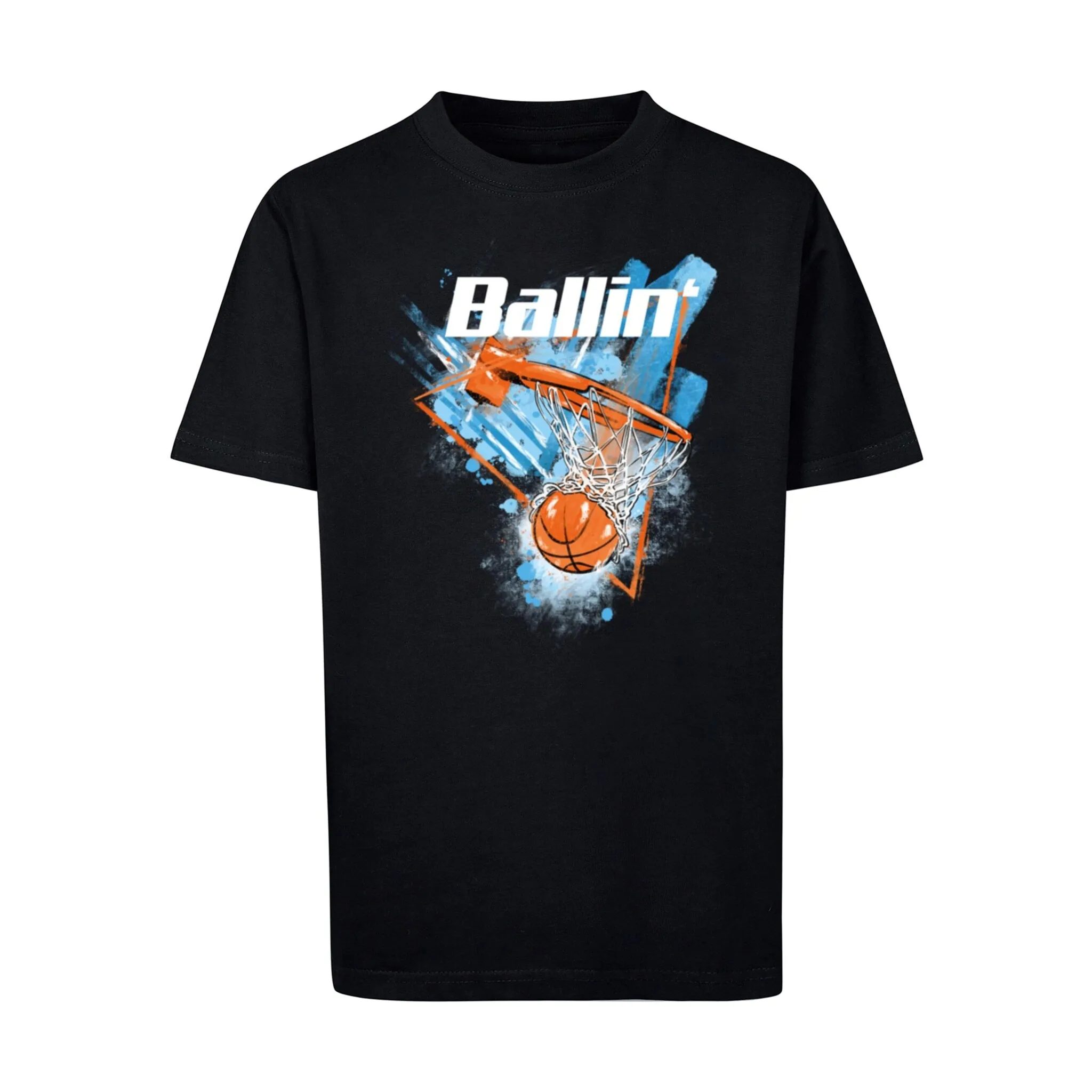 

Футболка Mister Tee «Мужская детская синяя футболка Mister Ballin' Tee» Mistertee , черный