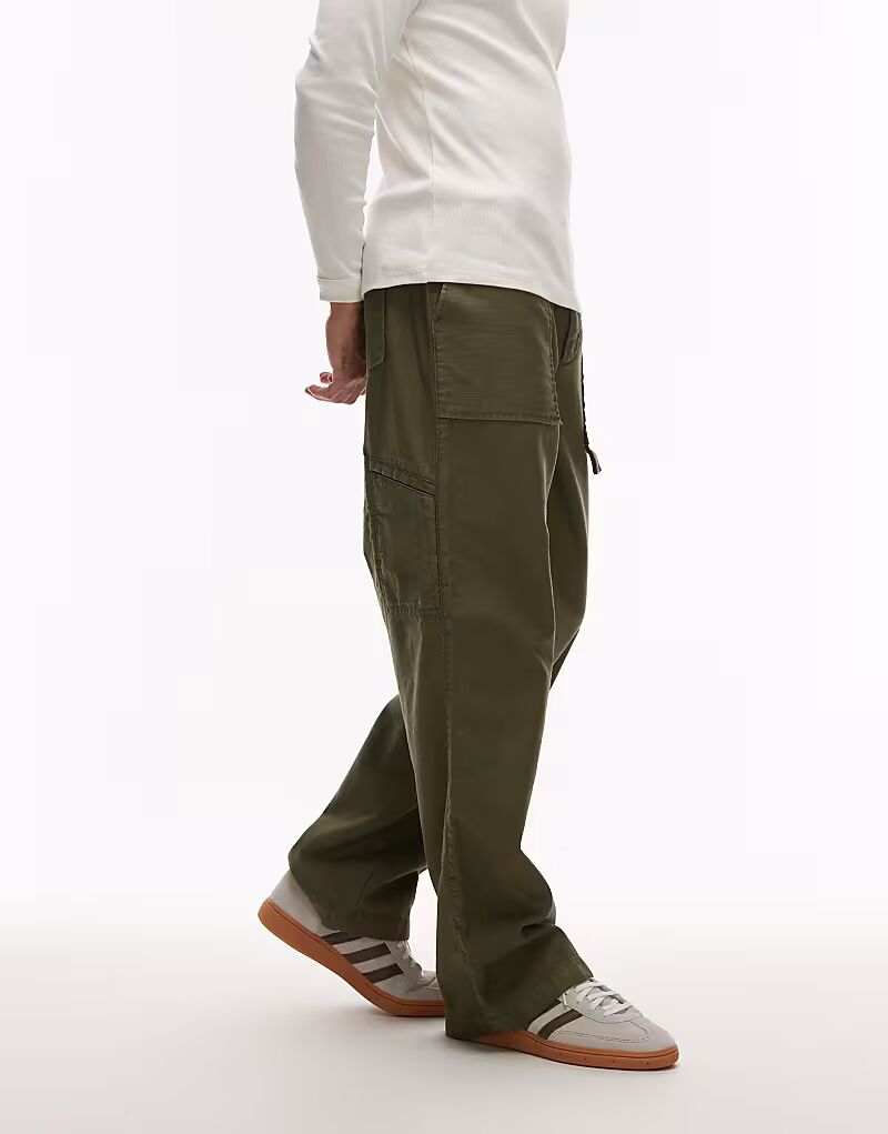 

Зеленые брюки Allsaints Talbot