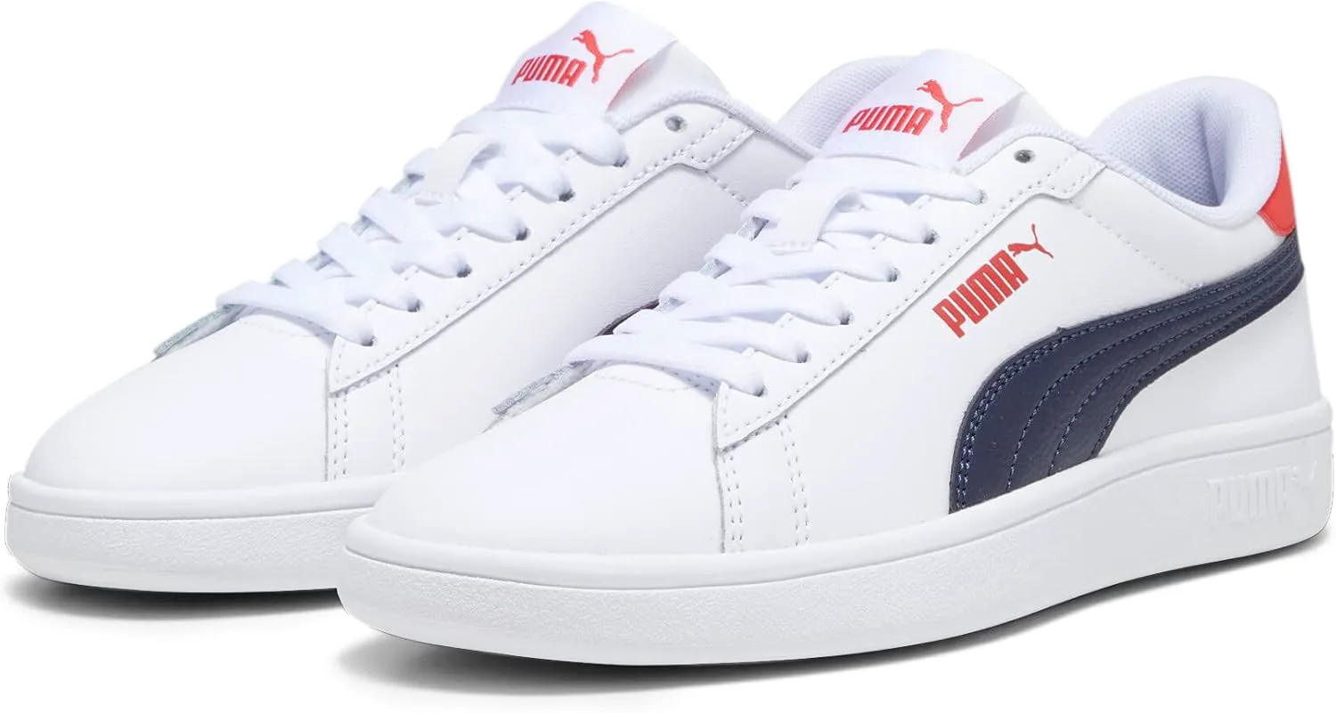 Кроссовки Puma для детей и взрослых, белый/темно-синий/красный — фото 4